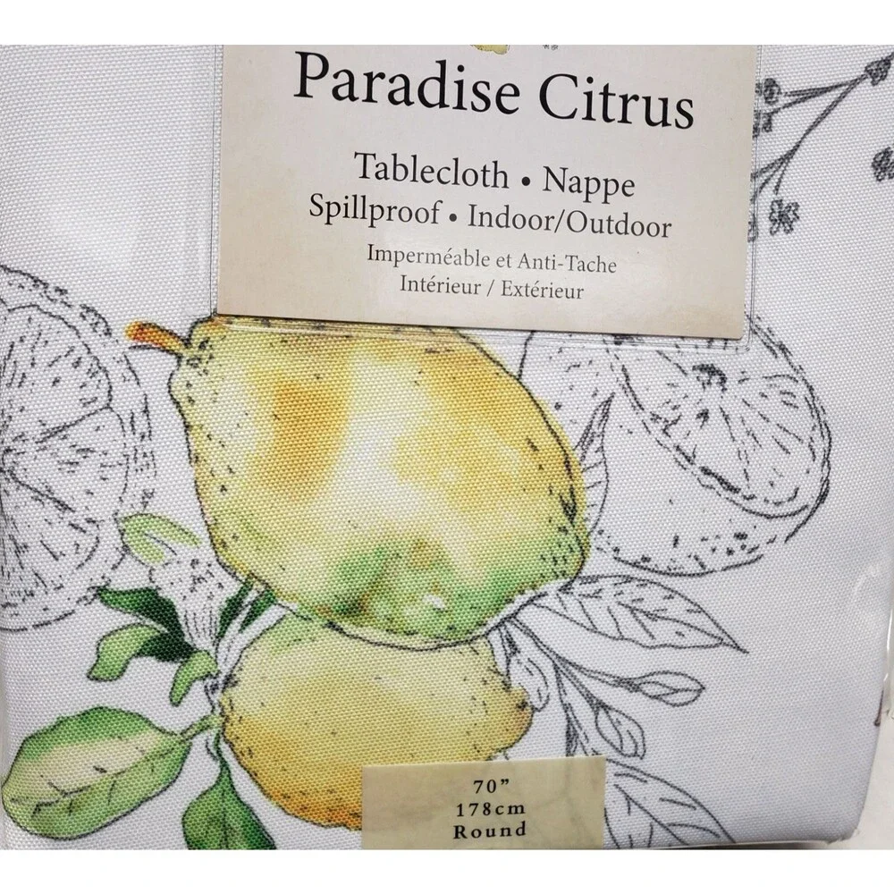 Fabric Spillproof Tablecloth 70